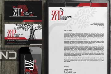 Stationery branding corporate identity project