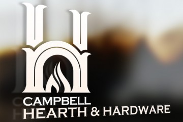 Logo design for Campbell hearth and hardware