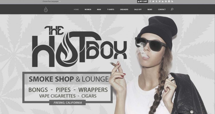 Website Landing Page Slider Design